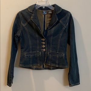 French Cuff PP 100% cotton jean jacket. {026}